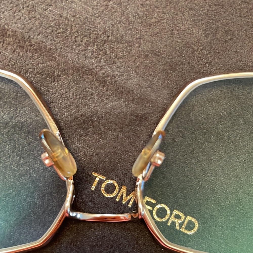 Tom Ford Woman’s Angular Metal Glasses - Picture 4 of 7